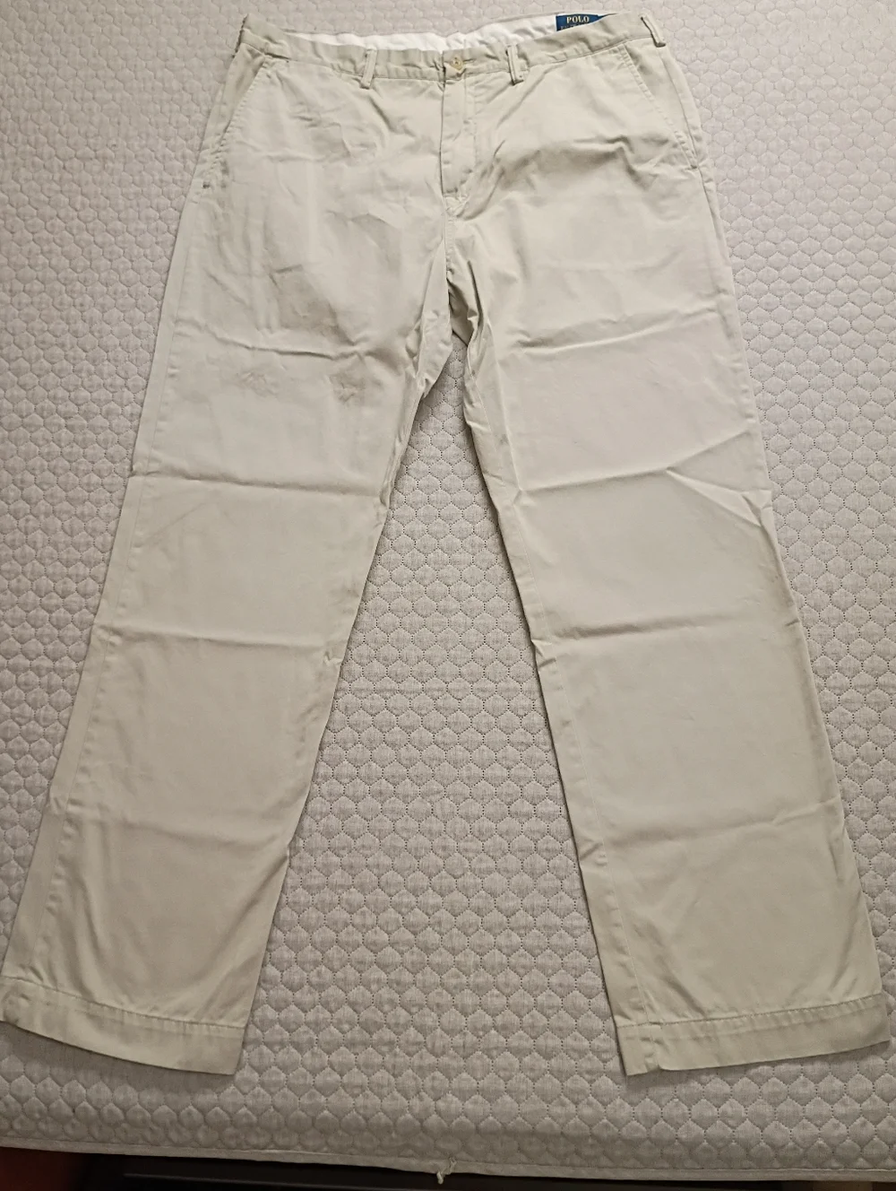 Polo Ralph Lauren Men's 40x34 Chino Pants Light Beige Classic Fit Relaxed